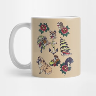 English Bulldog Tattoo Mug